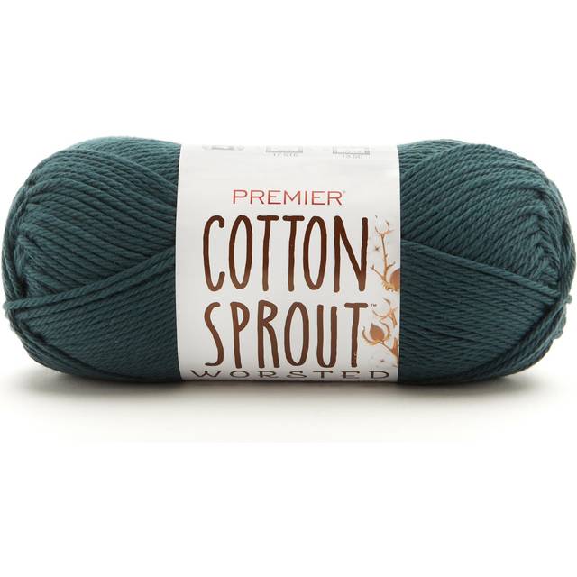 Premier Cotton Sprout Worsted Yarn-Hunter Green 2101-12