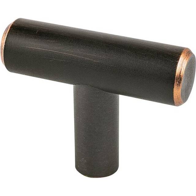 1.56 in. Transitional Advantage Two T-Bar Knob, Verona Bronze