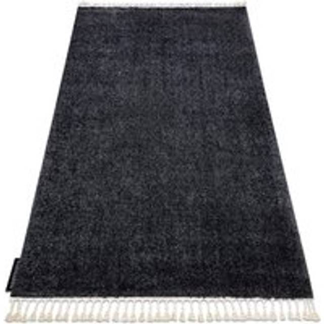 Carpet berber 9000 grey Fringe Berber Moroccan shaggy grey 200x290 cm