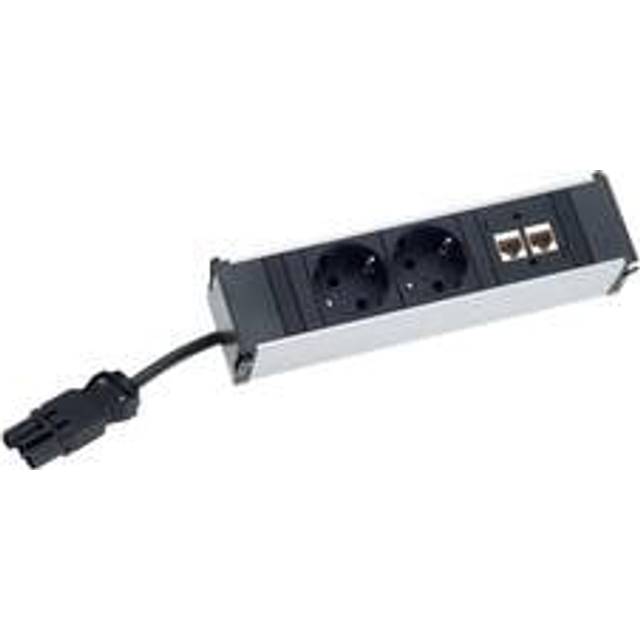 912.010 - Socket outlet strip black 912.010