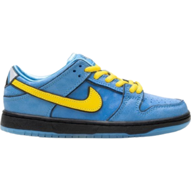 (PS) Nike x The Powerpuff Girls SB Dunk Low Pro QS 'Bubbles' FZ8833-400 - Blue Chill/Deep Royal Blue/Active Pink - 2Y