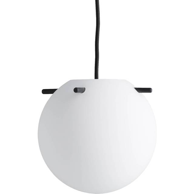 Frandsen Koi Pendant Ø19 Opal White/ Black Sticks
