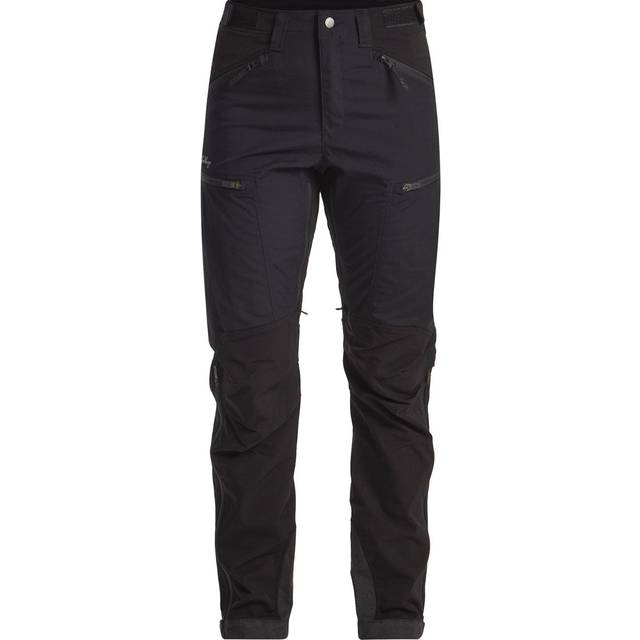 Lundhags Makke High Waist Curved Pant W Vandringsbyxa Black, 36 (36)