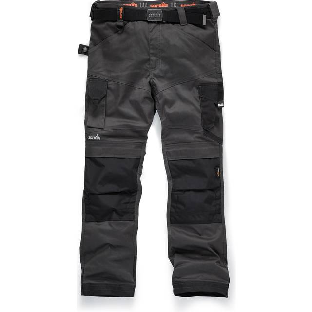 Mens Scruffs Pro Flex Cordura Cargo Pockets Stretch Work Trousers 38 Regular