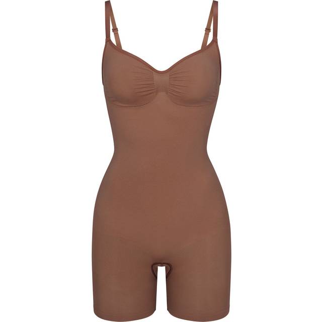 SKIMS Mid Thigh Bodysuit | Medium Neutral | 3XL | Seamless Sculpt - Jasper