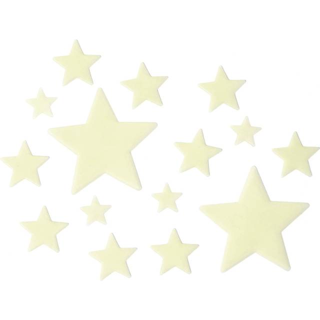 Legami Adhesive Glow-in-the-Dark Stars - Super Stars, none