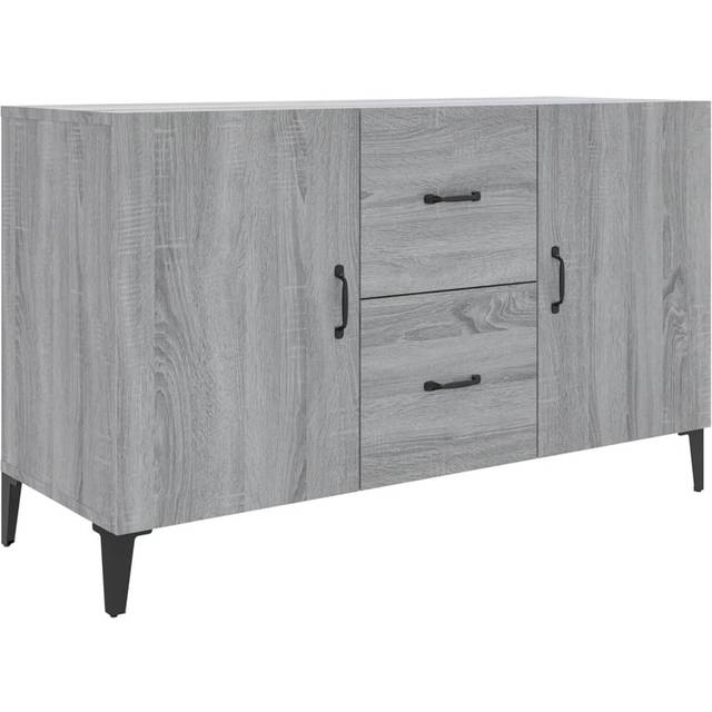 Sideboard Grey Sonoma 100x36x60 cm Engineered Wood vidaXL