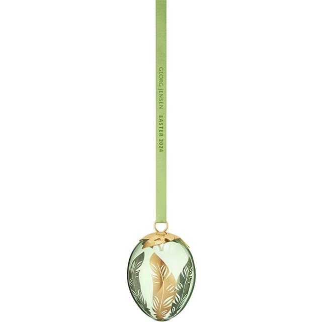Georg Jensen Egg Ornament Gold Påskepynt 5.7cm
