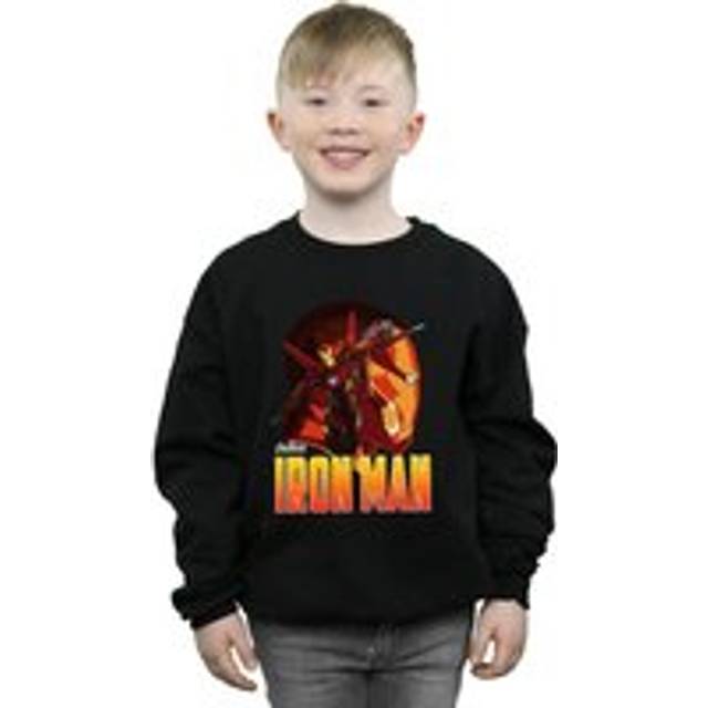 Avengers Infinity War Iron Man Character Sweatshirt - Black - 9 Years