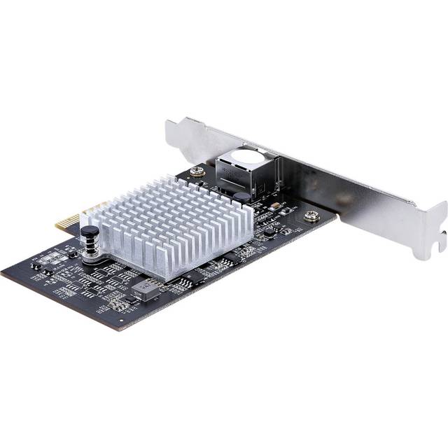 StarTech.com 1-Port 10Gbps PCIe Network Adapter Card, Network Card for PC/Server, Six-Speed PCIe Ethernet Card with Jumbo Frame Support, NIC/LAN Interface Card, 10GBASE-T and NBASE-T