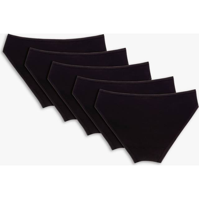 John Lewis Cotton Bikini Knickers, Pack of 5