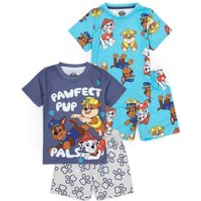 (3-4 Years, Multicoloured) Paw Patrol Boys Short Pyjama Set (Pack Of 2)