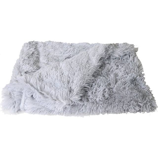 (78*54cm, Light Grey) Pet Dog Puppy Cat Blanket Bed Soft Fluffy Warm Throw Mat Pad