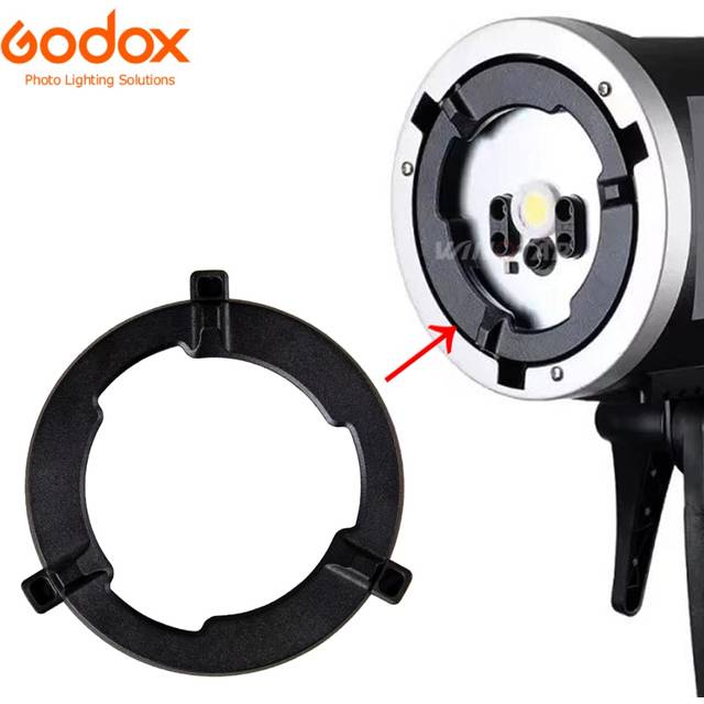 Godox AD-CS Bowens Mount Adapter Vaste Ring voor Godox AD600B AD600BM voor Godox AD-H600B AD-H1200B Draagbare Flash Hoofd