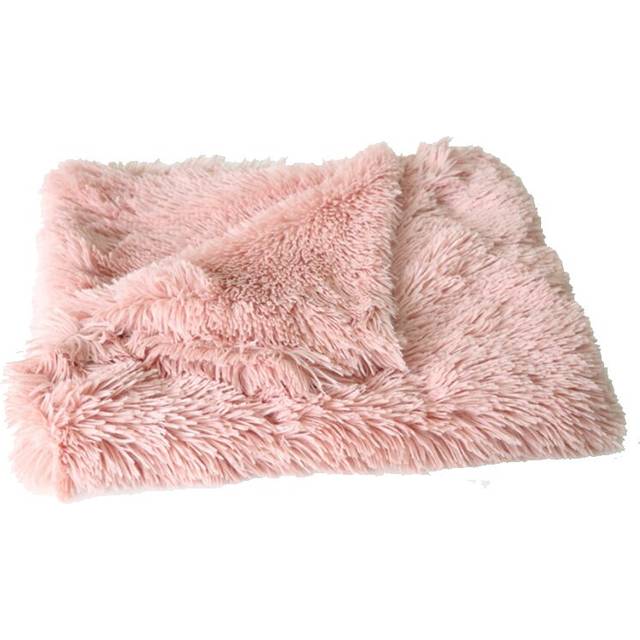(56*36cm, Pink) Pet Dog Puppy Cat Blanket Bed Soft Fluffy Warm Throw Mat Pad