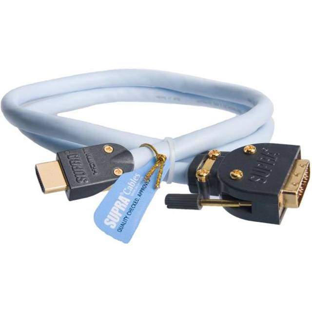 SUPRA 1001101359 HDMI-kabel HDMI x DVI, High Speed 4 m