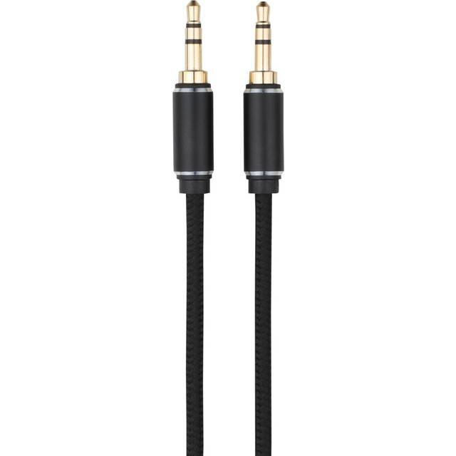 Dacota Platinum Mini jack-kabel hane-hane 10M, svart