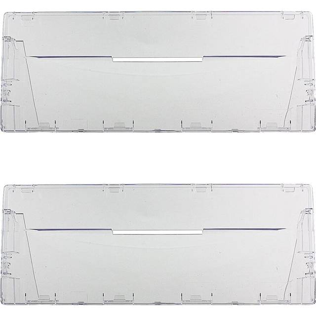 Plastic Drawer Flap Front Handle for ARISTON Fridge Freezer (Pack of 2)