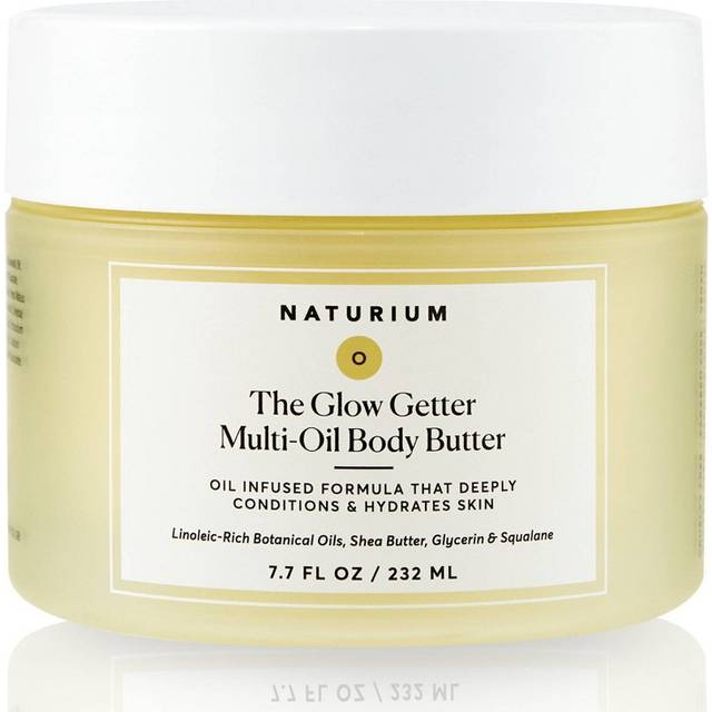 The glow getter whipped multi-oil body butter, firming cream & body moisturis...