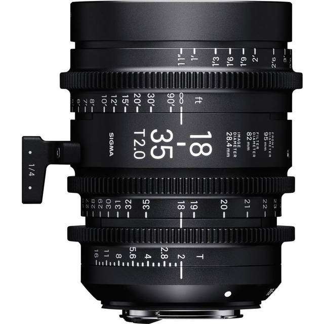 Sigma Cine 18-35mm T2 Zoom Lens Fully Luminous - PL Mount