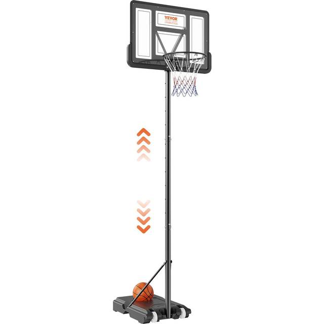 Vevor LQK28CKWDJ00OP5HTV0 5-7 ft. Adjustable Height Portable Backboard System