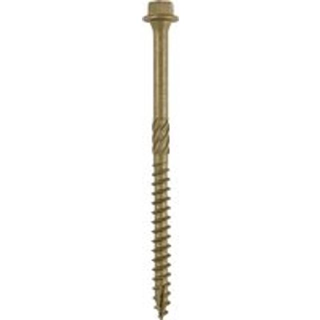 Timco Hex Head Index Heavy Duty Wood Screws 10mm 200mm Pack of 10