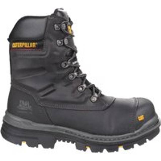 (12 UK, Black) Caterpillar Adults Premier Waterproof Composite Work Boots