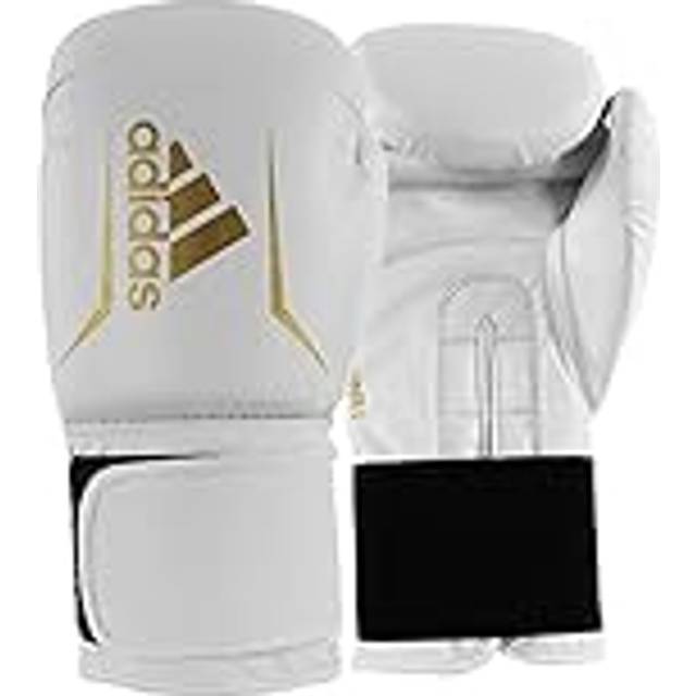 adidas boxningshandskar Speed 50, vuxna, boxningshandskar 35 ml, punkteringshandskar bekväma och hållbara, vita