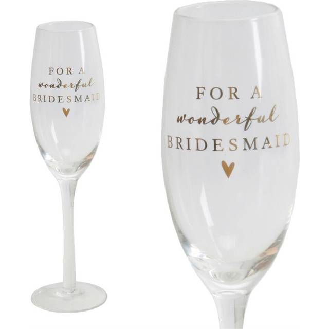 Boxed Amore Wedding Gift Champagne Flute - Wonderful Bridesmaid