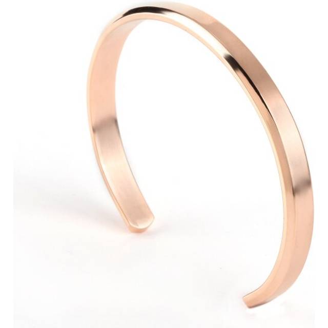 Rostfritt stål armband manschett armband armband smycken män armband guld armband rostfritt stål armband armband - Roséguld med låda