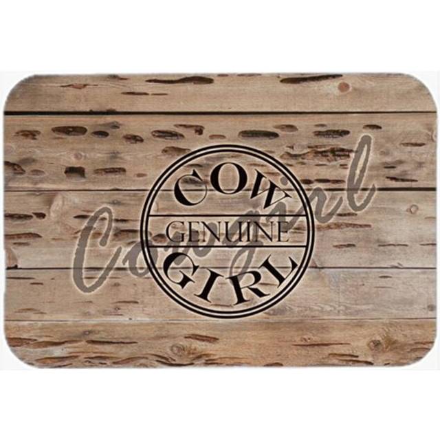Genuine Cow Girl Branded Glass Cutting Board - Large