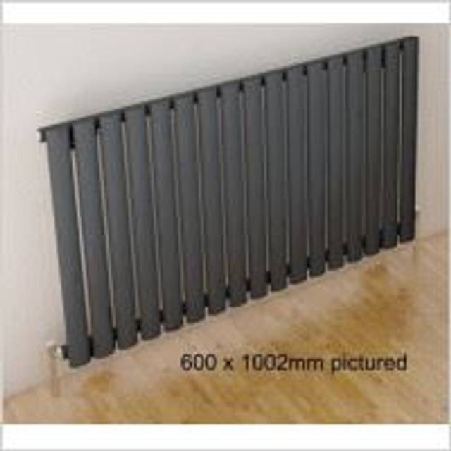Eastbrook Tunstall Towel Radiators - Matt Anthracite - Various Sizes - 560mm x 1000mm