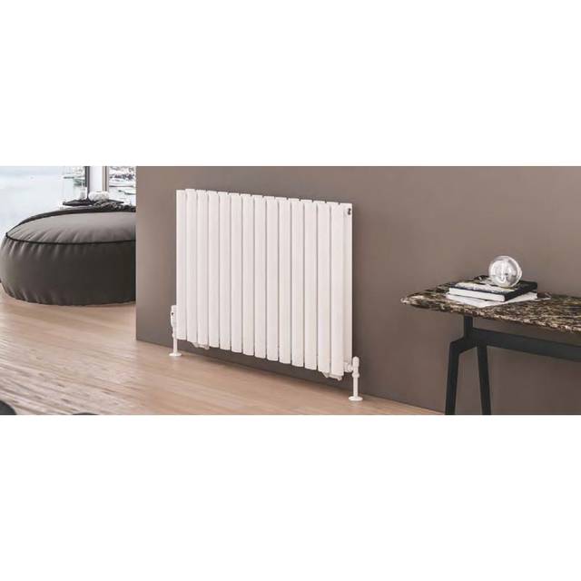 Eastbrook Tunstall Double Towel Radiators - Matt White - Various Sizes - 560mm x 1000mm