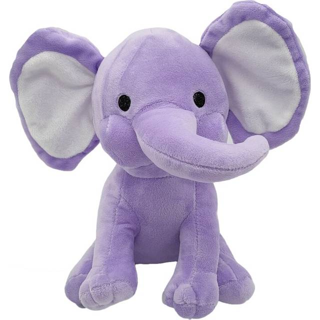 (LightPurple, 25cm/9.84in) Elephant Plush Toy Soft Long Nose Doll Baby Sleeping Pillow Kids Gift Cushion