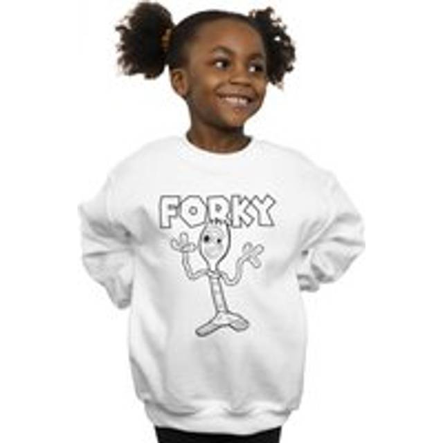 Toy Story 4 Forky Sweatshirt - White - 12-13 Years