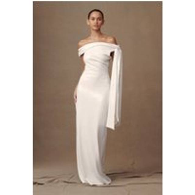 Catarina Sequin Maxi Dress - White