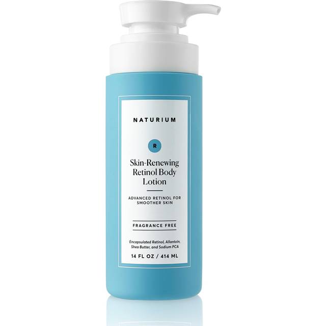 Naturium SkinRenewing Retinol Body Lotion Jumbo Advanced Firming AntiAging Skin Care with Encapsulated Retinol  Shea Butter 14 oz