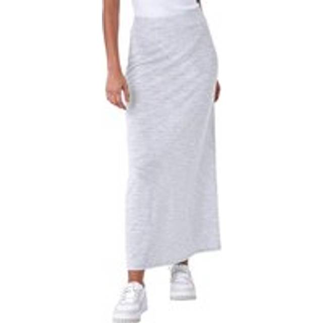 Stripe print stretch maxi skirt for women uk - ladies roman