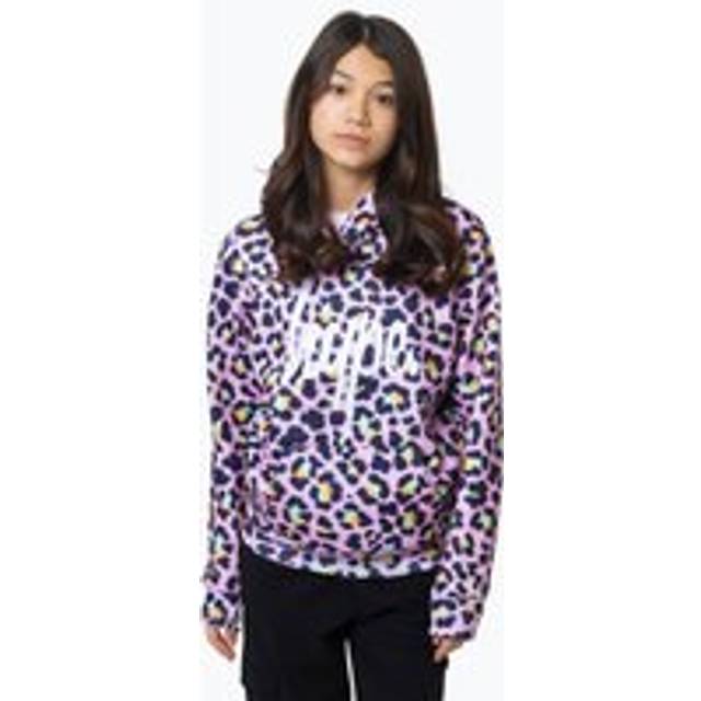 Hype Girls Multi Disco Leopard Hoodie - 11/12Y / Multi