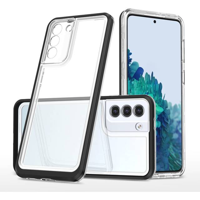 Galaxy S21 Plus 5G Skal Clear 3in1 - Svart