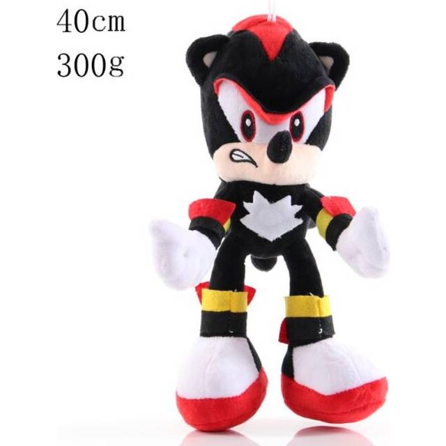 (Heise, 12 inch) Sonic The Hedgehog Shadow Amy Rose Knuckle Tail Plush Toy Soft Stuffed Doll Kids Toys Gifts