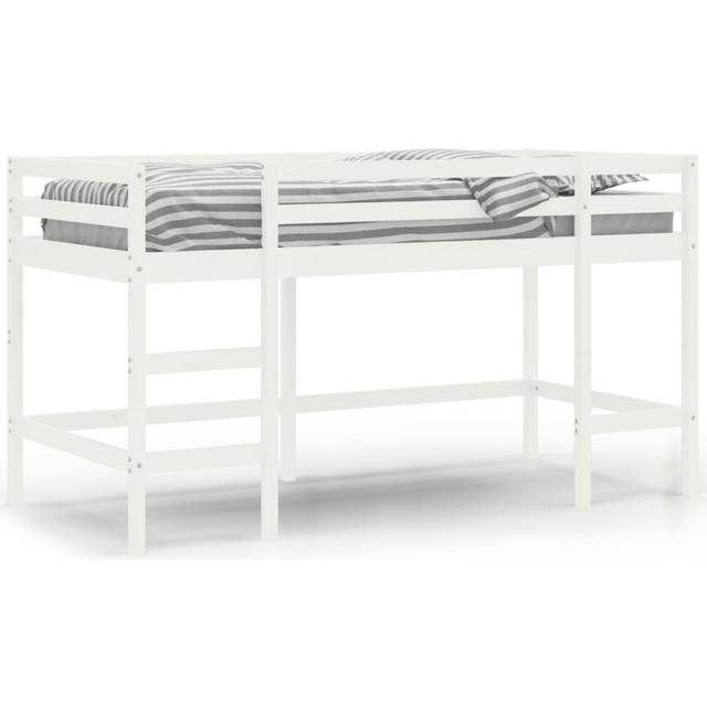 Vidaxl - Kids' Loft Bed without Mattress with Ladder White 80x200 cm