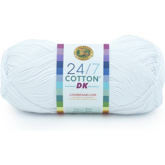 Lion Brand Yarn 24/7 Cotton DK Yarn  1 Pack  Sugarcane