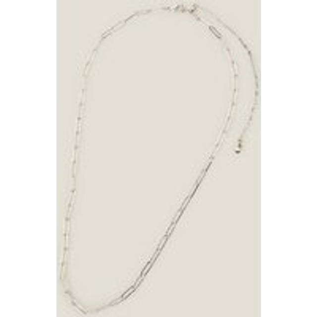 Red Sterling Silver-plated Paper Clip Chain, Women's - Accessorize - One Size