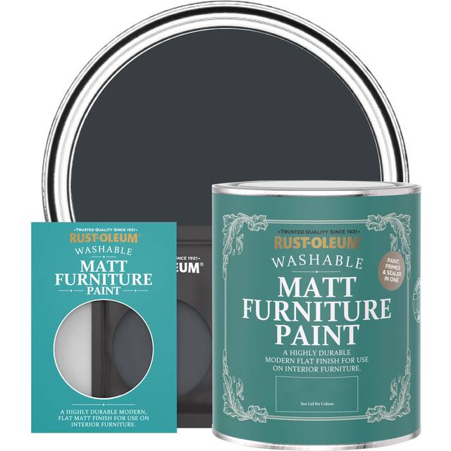 Rust-Oleum Matt Furniture Paint - ANTHRACITE (RAL 7016) - 10ml - Grey