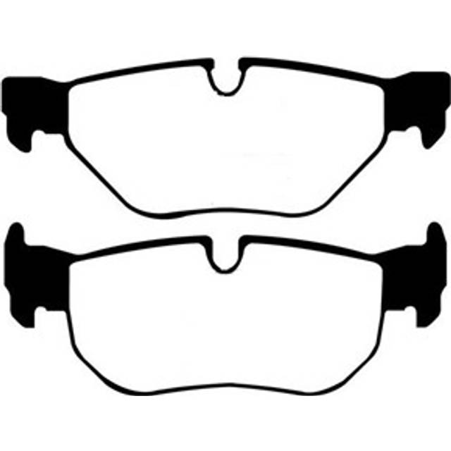 EBC Brakes Yellowstuff Performance Brake Pads - Rear Pad Set - ATE Calipers