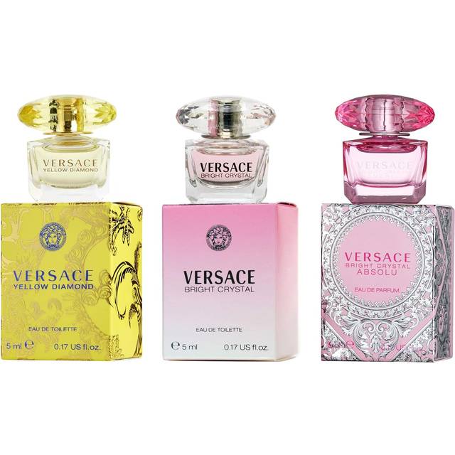 Versace Miniature Variety Trio Collection Perfume Gift Set for Women