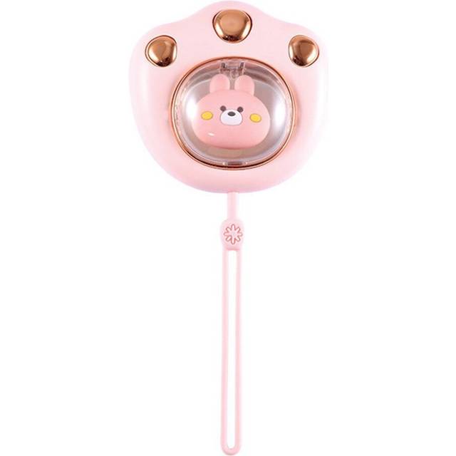 Portable Hand Warmer 2400Mah USB Charge Power Bank Pink