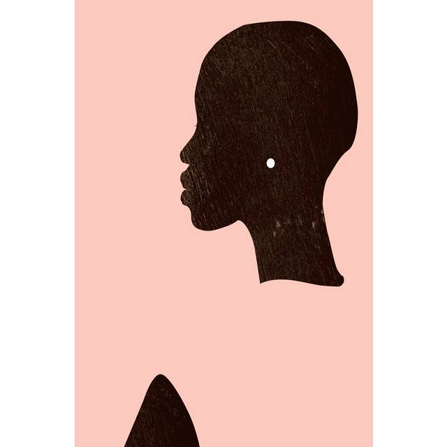 Pink Silhouette I by Jennifer Paxton Parker - Wrapped Canvas Graphic Art (46cm H x 30cm W)