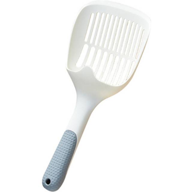 S02 Large Portable Plastic Cat Litter Shovel Corrosion Resistant Litter Box Cleaner Pet Scoop Litter for Kitty Boxes